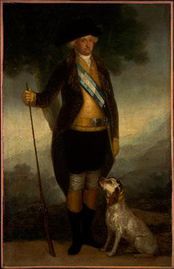 Francisco de Goya Charles IV as a huntsman Sweden oil painting art